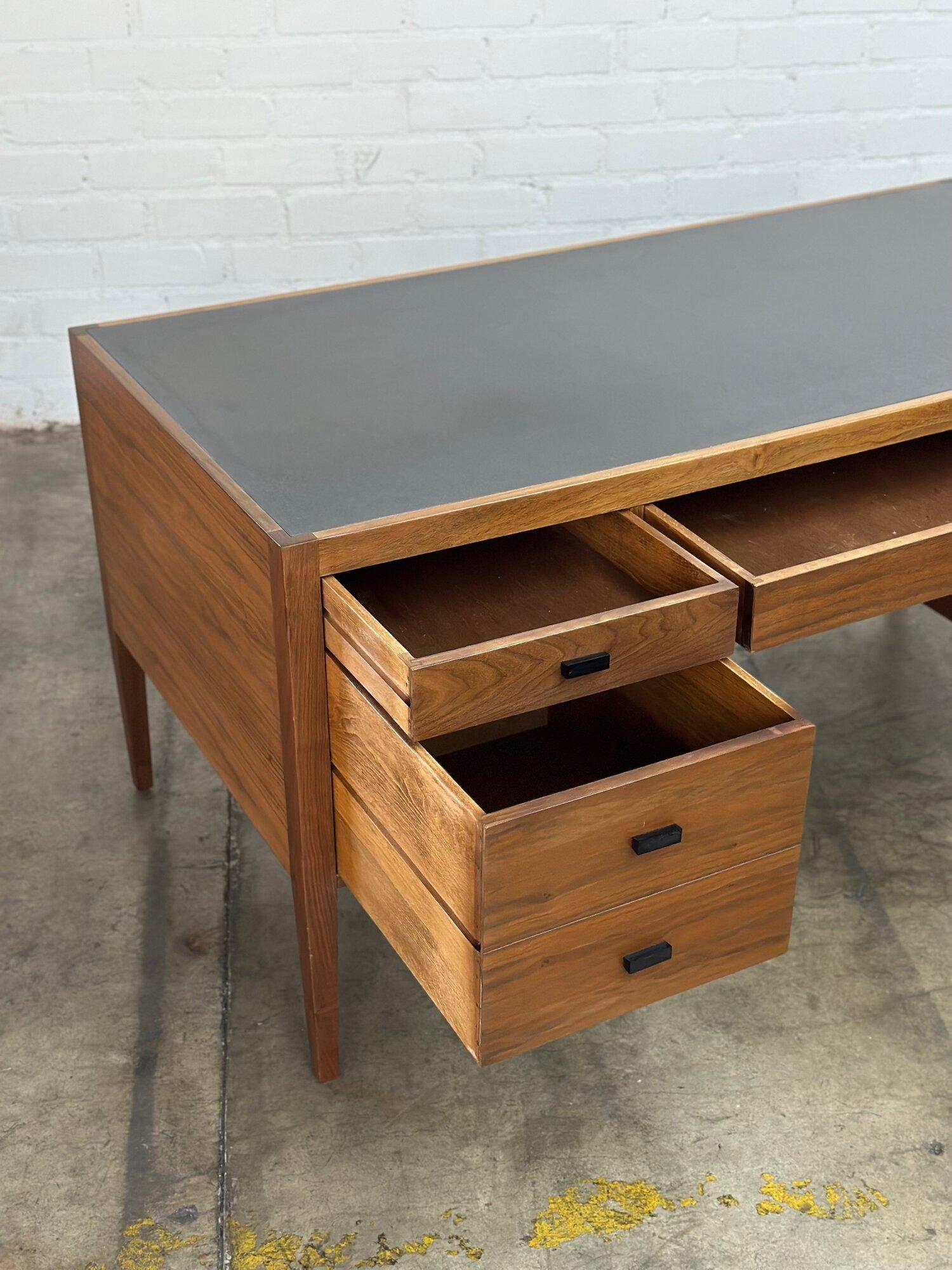 Late 20th Century Executive desk in the Manner of Cavalier