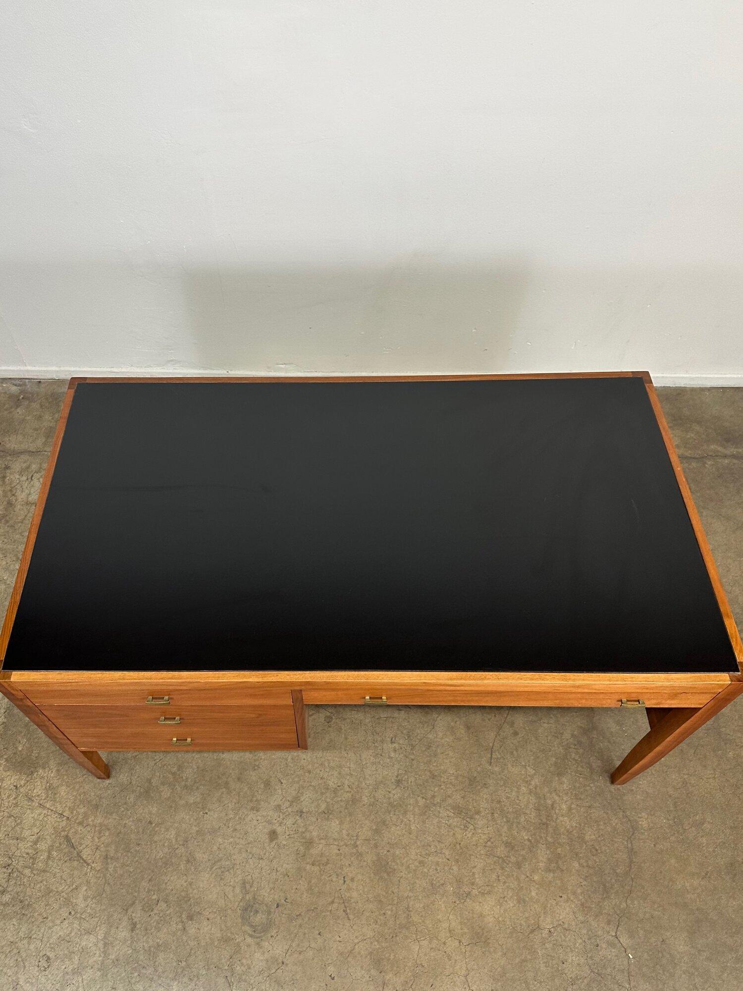 Mid-20th Century Executive desk in the Manner of Cavalier