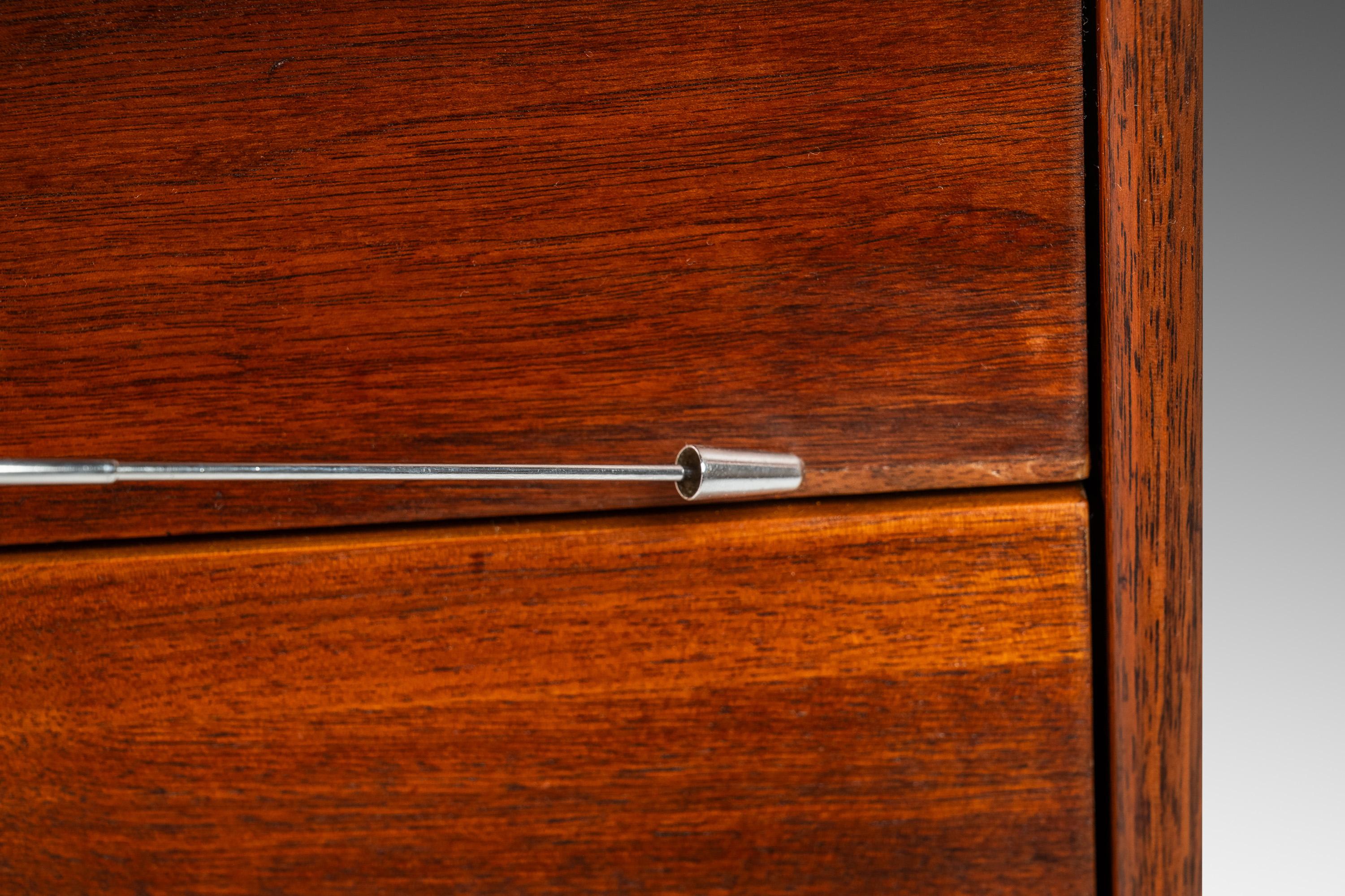 Executive Desk in Walnut by Costa Mesa After George Nelson, USA, c. 1960's 5