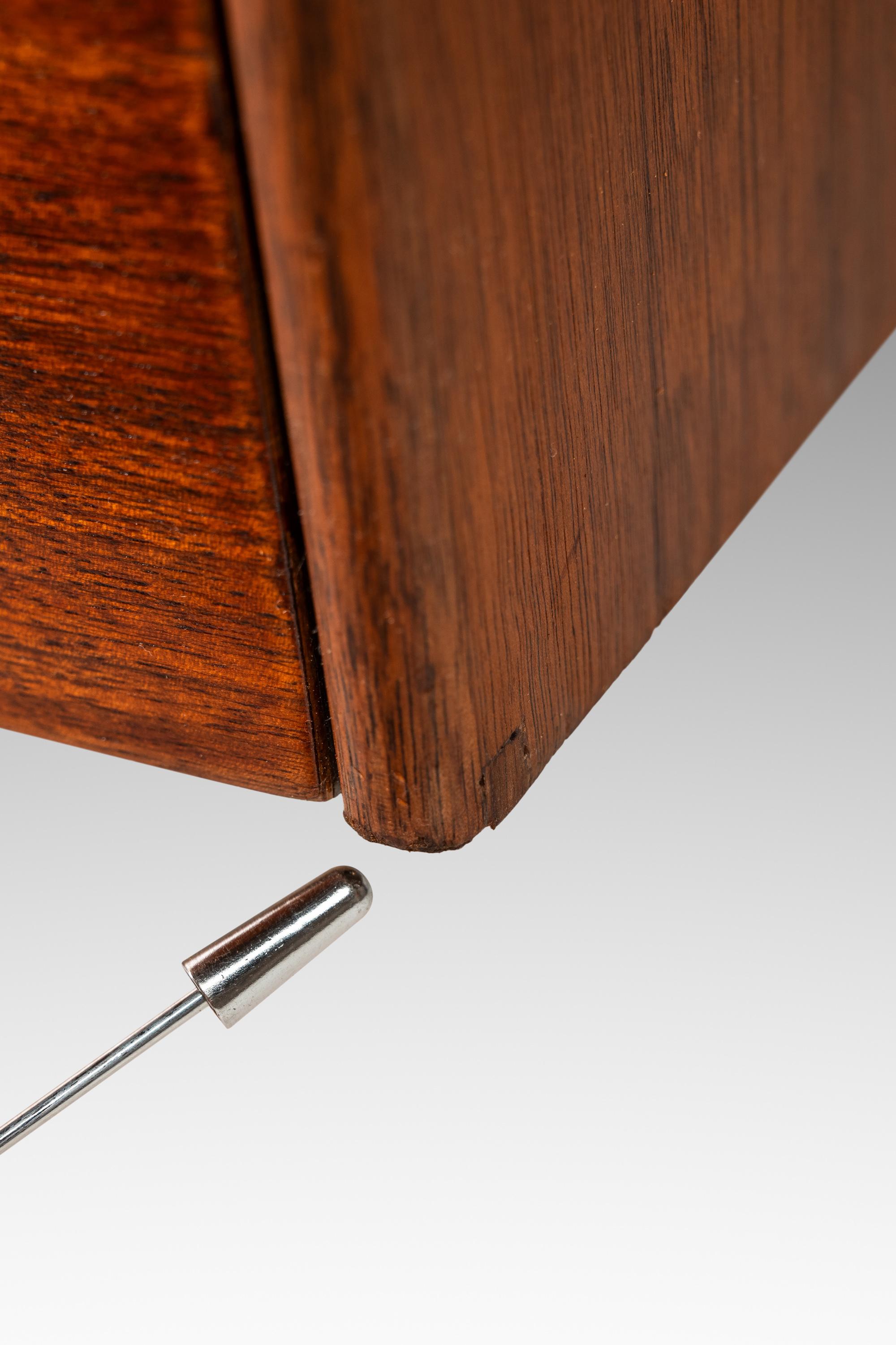 Executive Desk in Walnut by Costa Mesa After George Nelson, USA, c. 1960's 7