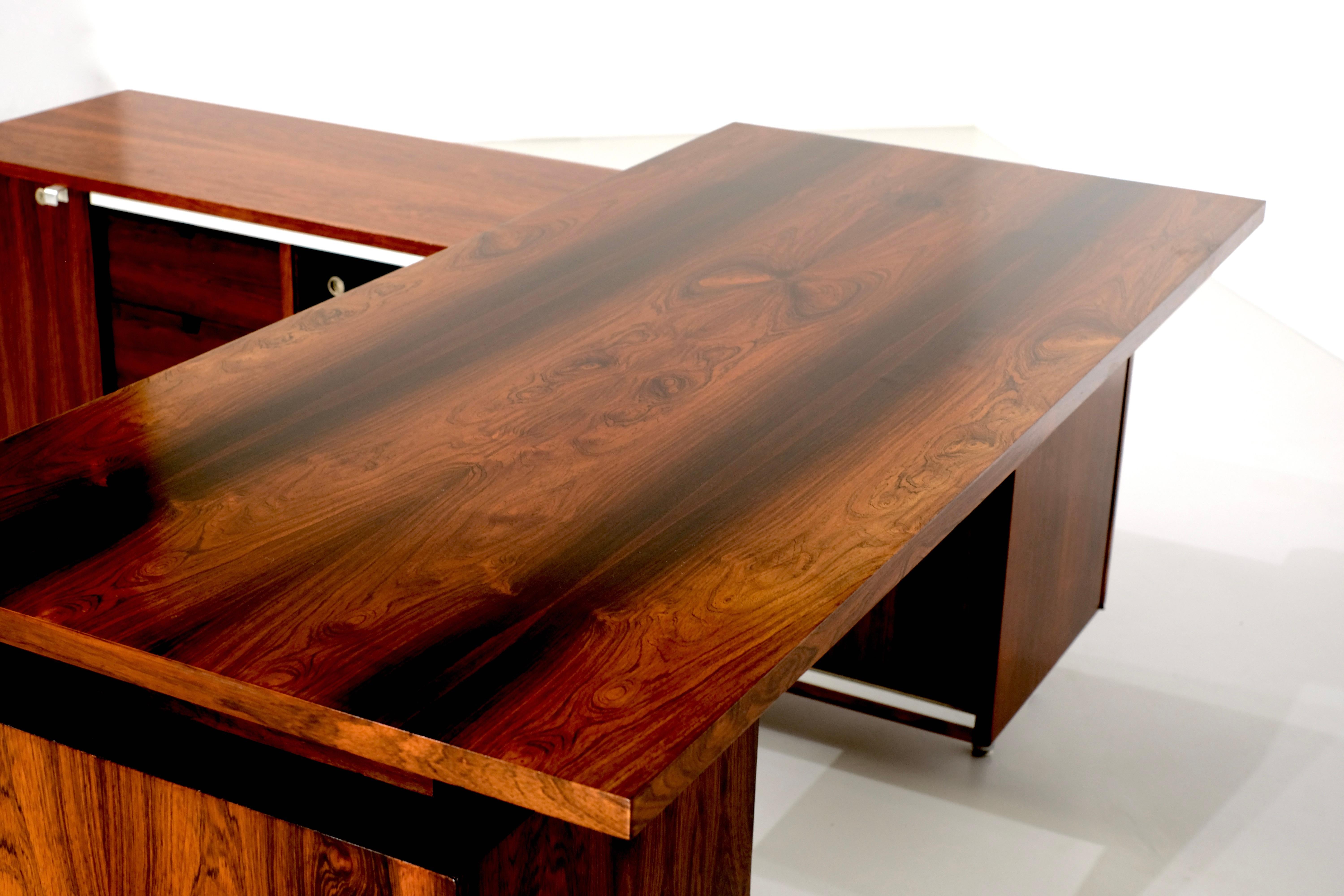 Executive Desk Series 9000 by George Nelson for Herman Miller, USA 1960s. 4