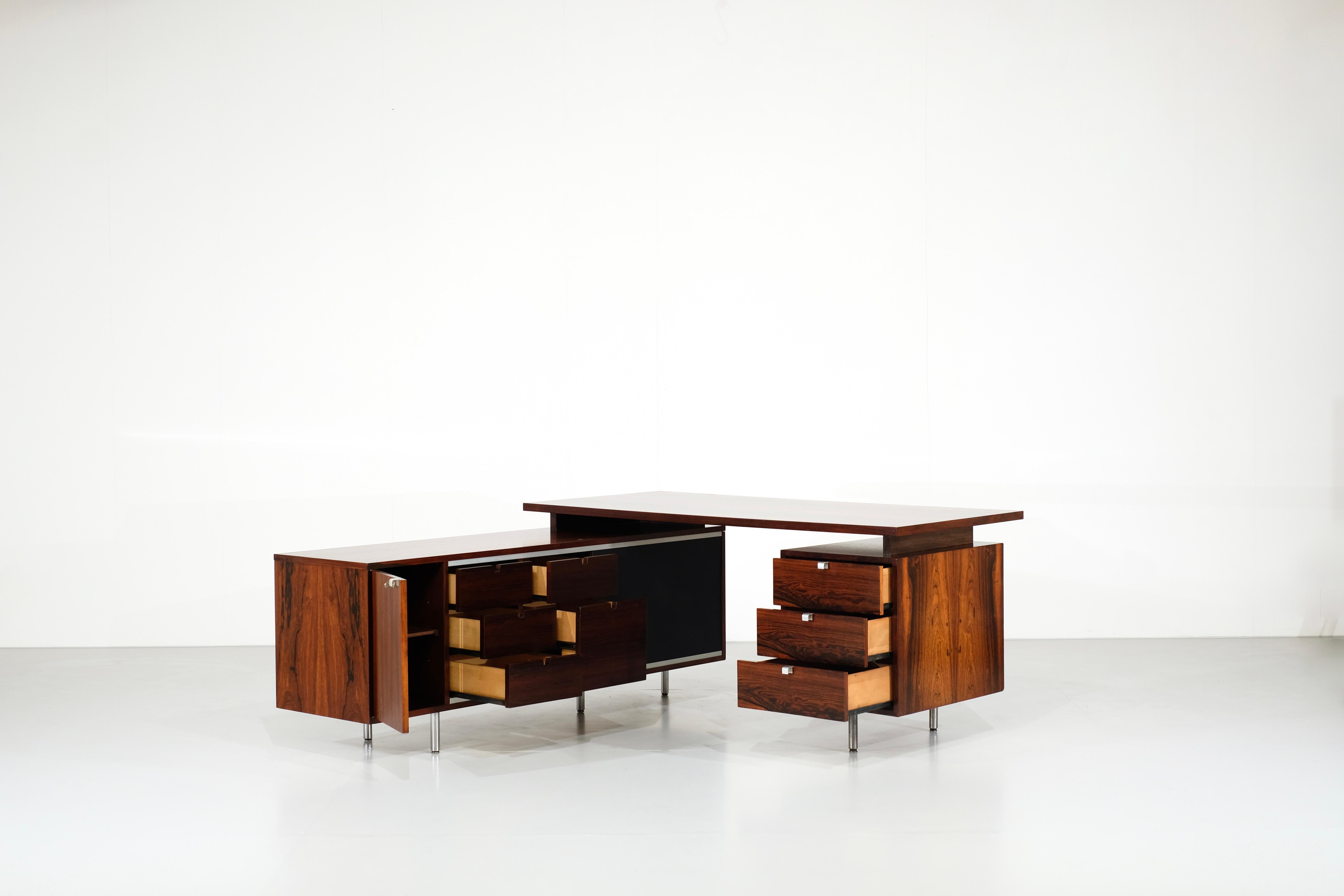 American Executive Desk Series 9000 by George Nelson for Herman Miller, USA 1960s.