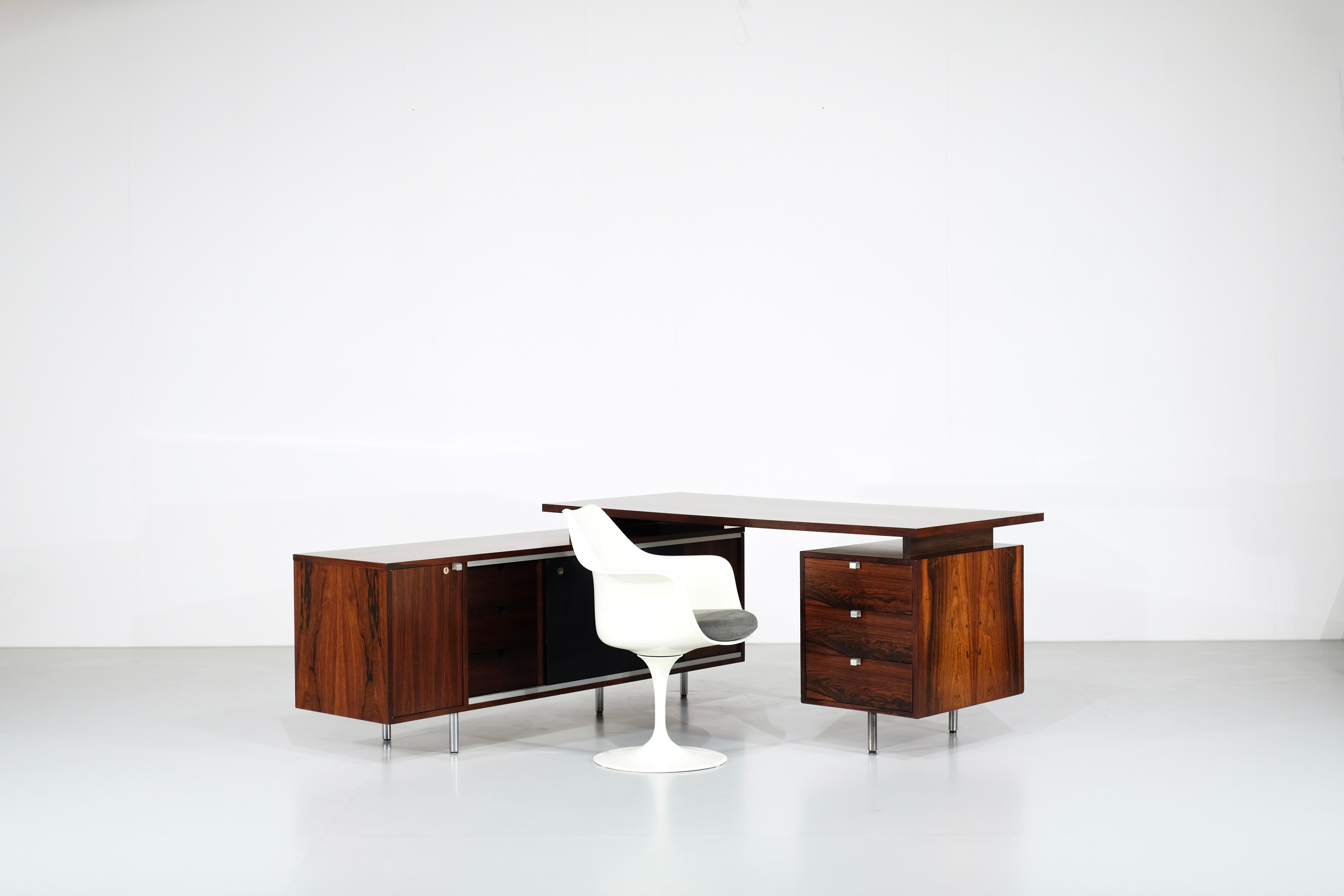 Executive Desk Series 9000 by George Nelson for Herman Miller, USA 1960s. In Excellent Condition In Lot/Drogenbos, BE