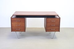 Executive Floating Desk in Teak by Cees Braakman for Pastoe, 1960's