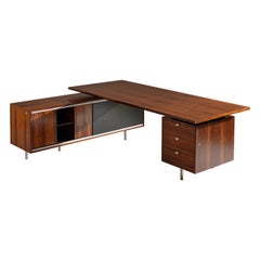 Executive L-Shaped Desk by George Nelson for Herman Miller, USA, 1960s