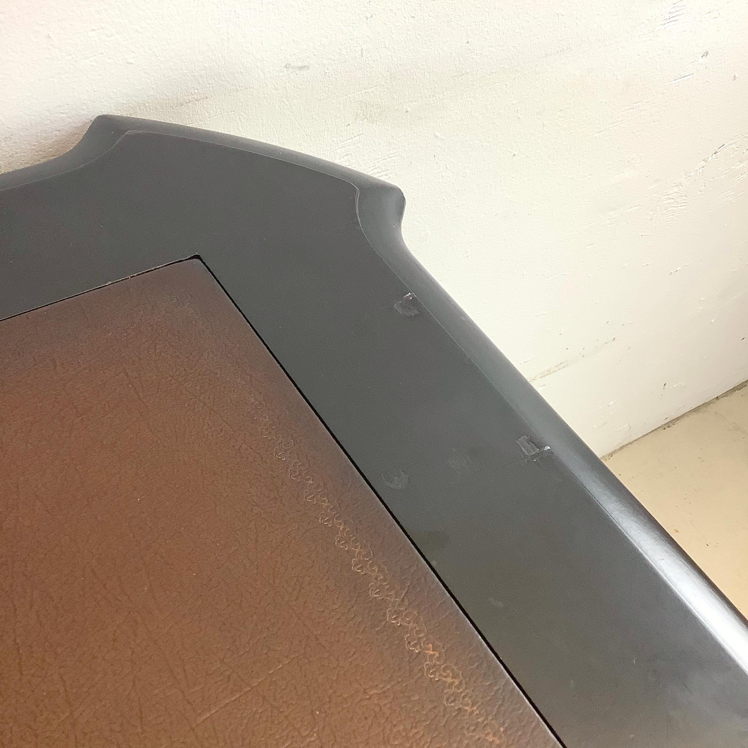 Executive Leather Top Trestle Desk by Hooker Furniture 13