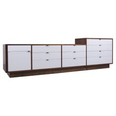 Executive Mid-Century Credenza Attributed to Milo Baughman