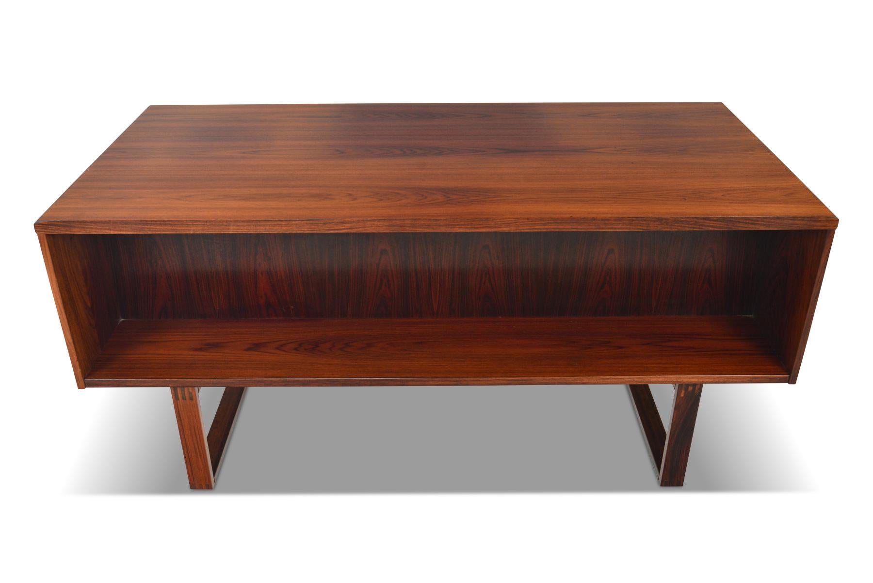 Executive Rosewood Desk by Henning Jensen and Torben Valeur 4