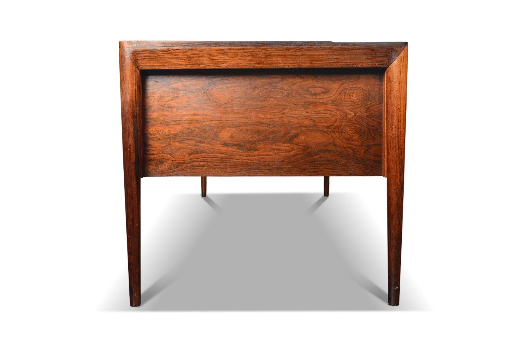 Executive rosewood writing desk by erik riisager hansen For Sale 2