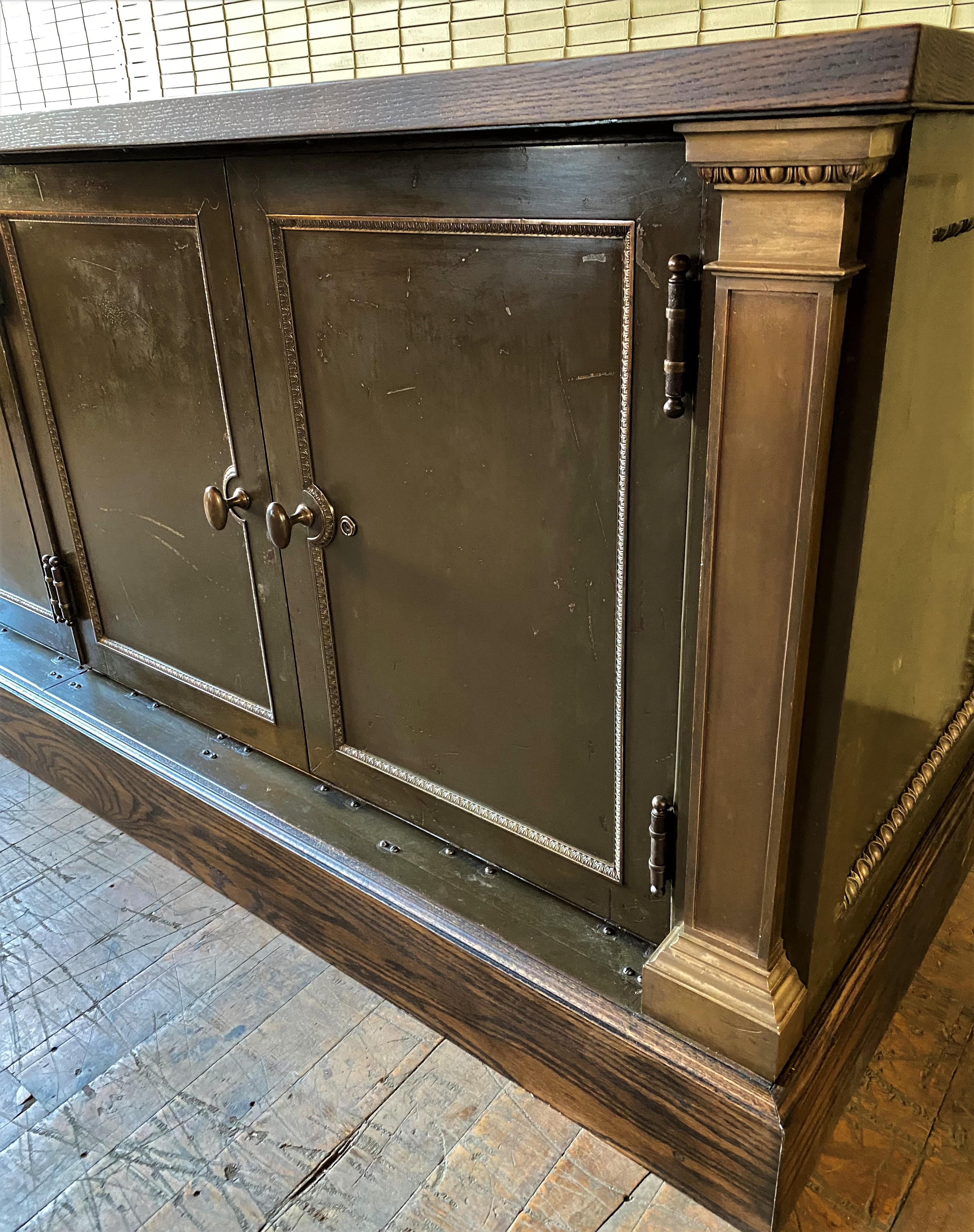 Executive Steel Credenza / Cabinet For Sale 1