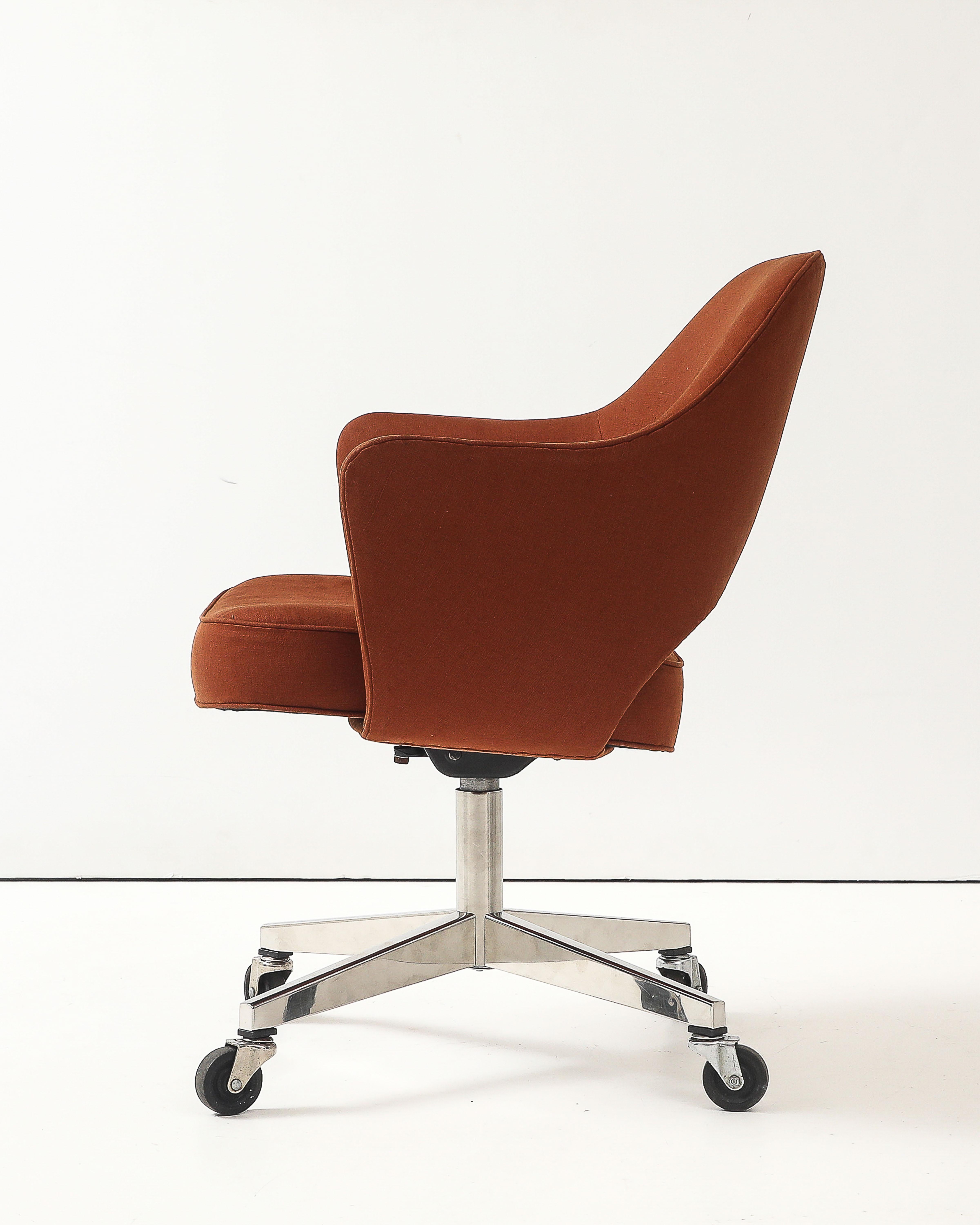 Silla de oficina giratoria de Eero Saarinen para Knoll, c. 1950 en venta 5