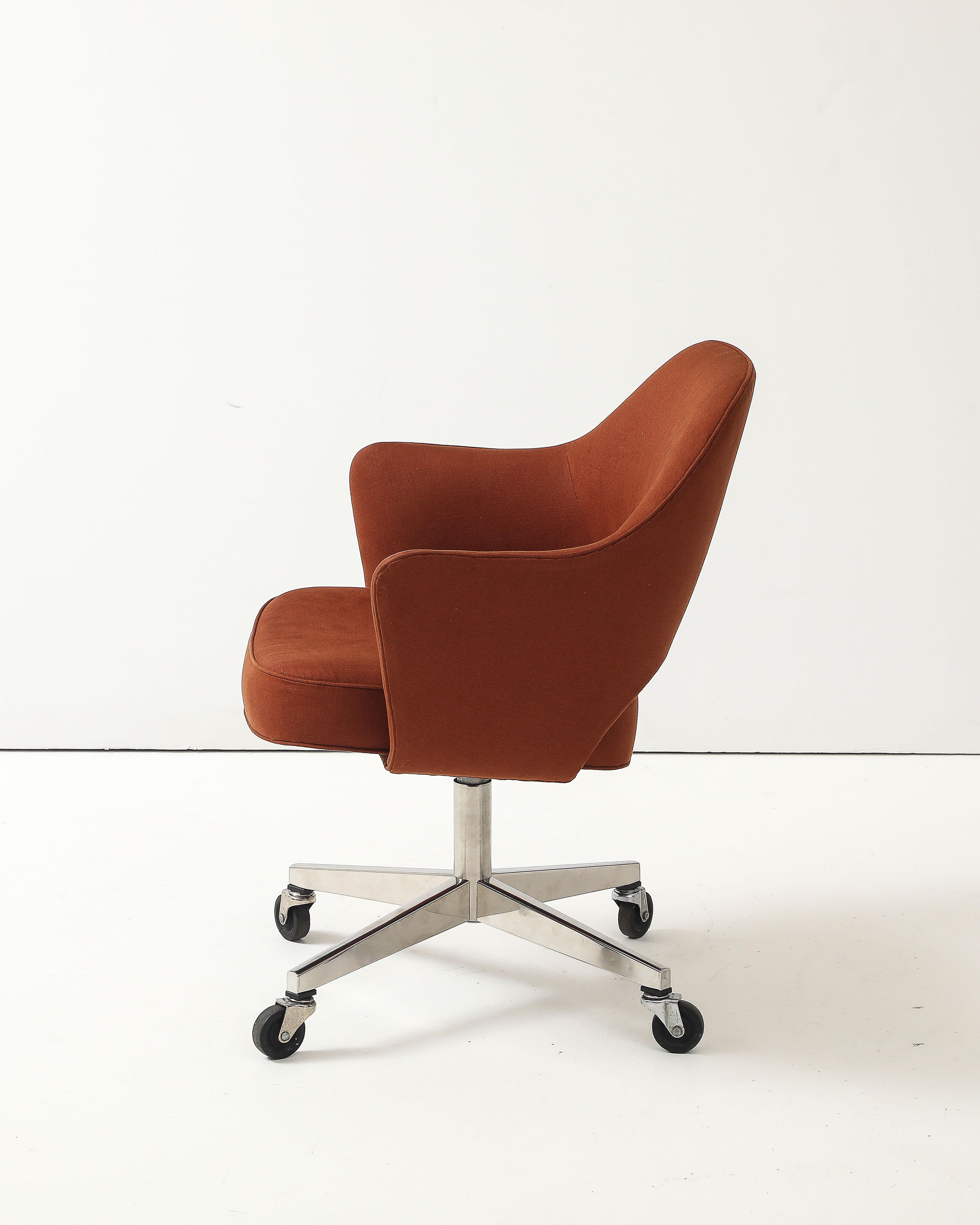 Silla de oficina giratoria de Eero Saarinen para Knoll, c. 1950 en venta 7