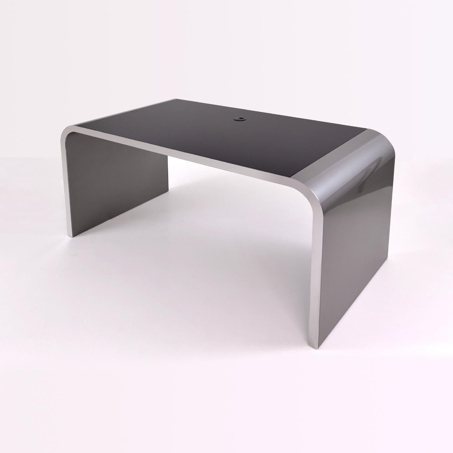 Modern metal desk top