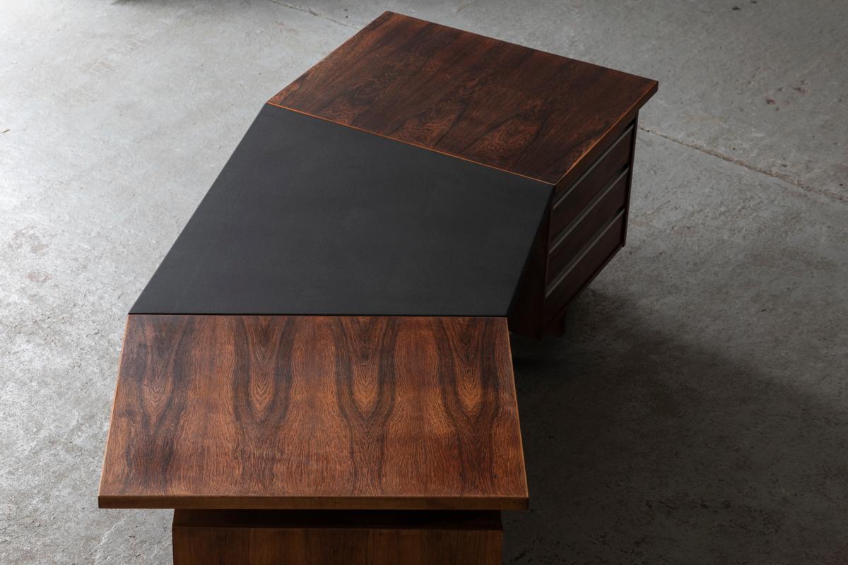 Mid-20th Century Executive writing desk by Kho Liang Ie for Fristho, Dutch design 1960's
