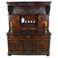 Exemplary George II Small Welsh Oak Country Dresser c. 1750