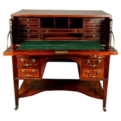 Exemplary George III Mahogany Campaign Desk c. 1790