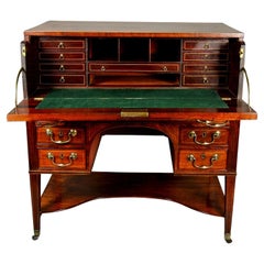 Exemplary George III Mahogany Campaign Desk c. 1790