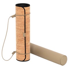 TAPIS DE GYM AVEC COUSSIN DE SOUTIEN, couleur taupe