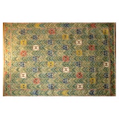 Exhibited Vintage Wallhanging Tapestry "the Rye" by Ab Märta Måås-fjetterström