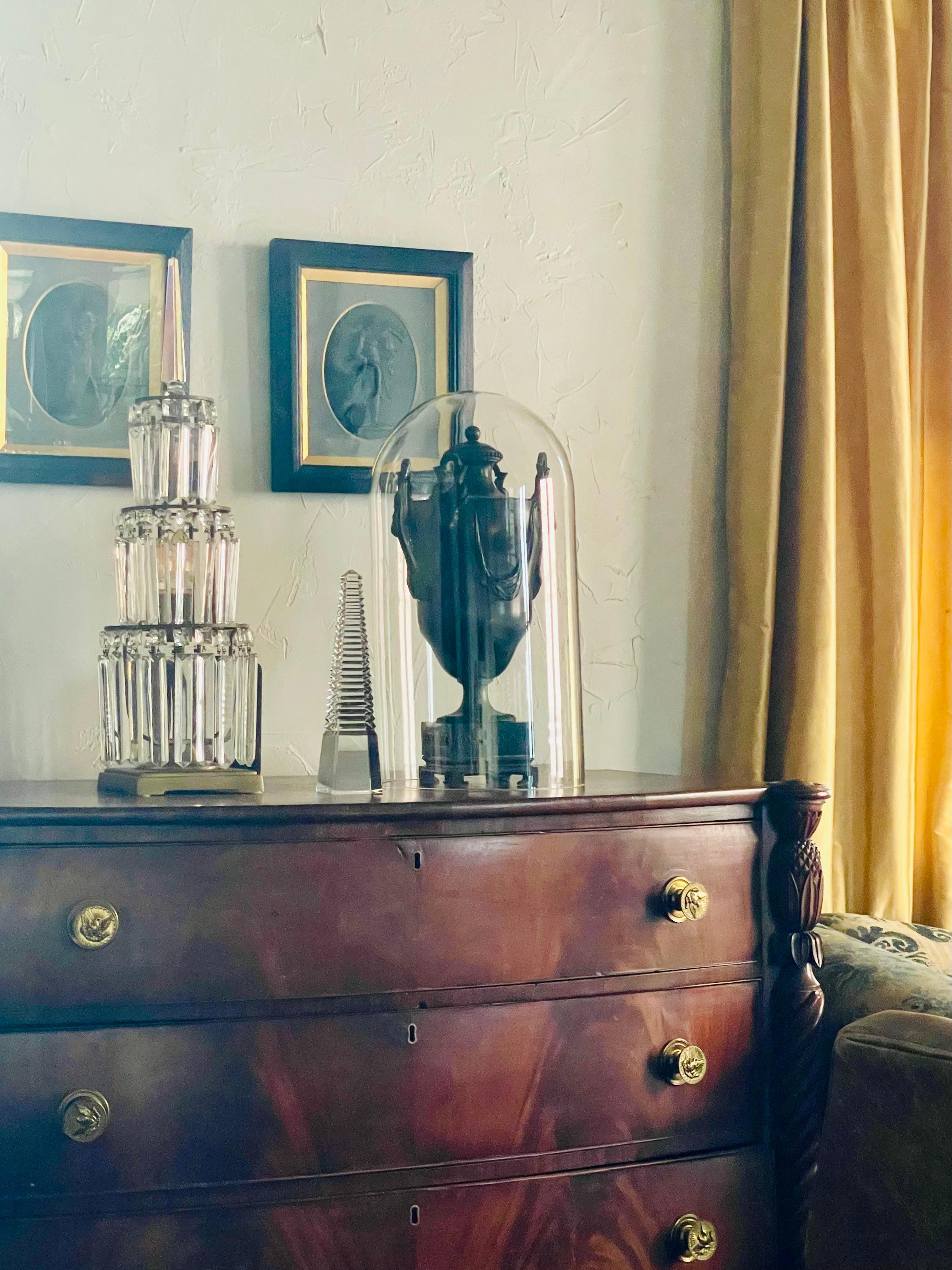 Late 18th Century Exhibited Wedgwood & Bentley Basalt Stoneware Four Handle Vase For Sale