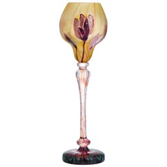 Exhibition Art Glass Vase by Émile Gallé