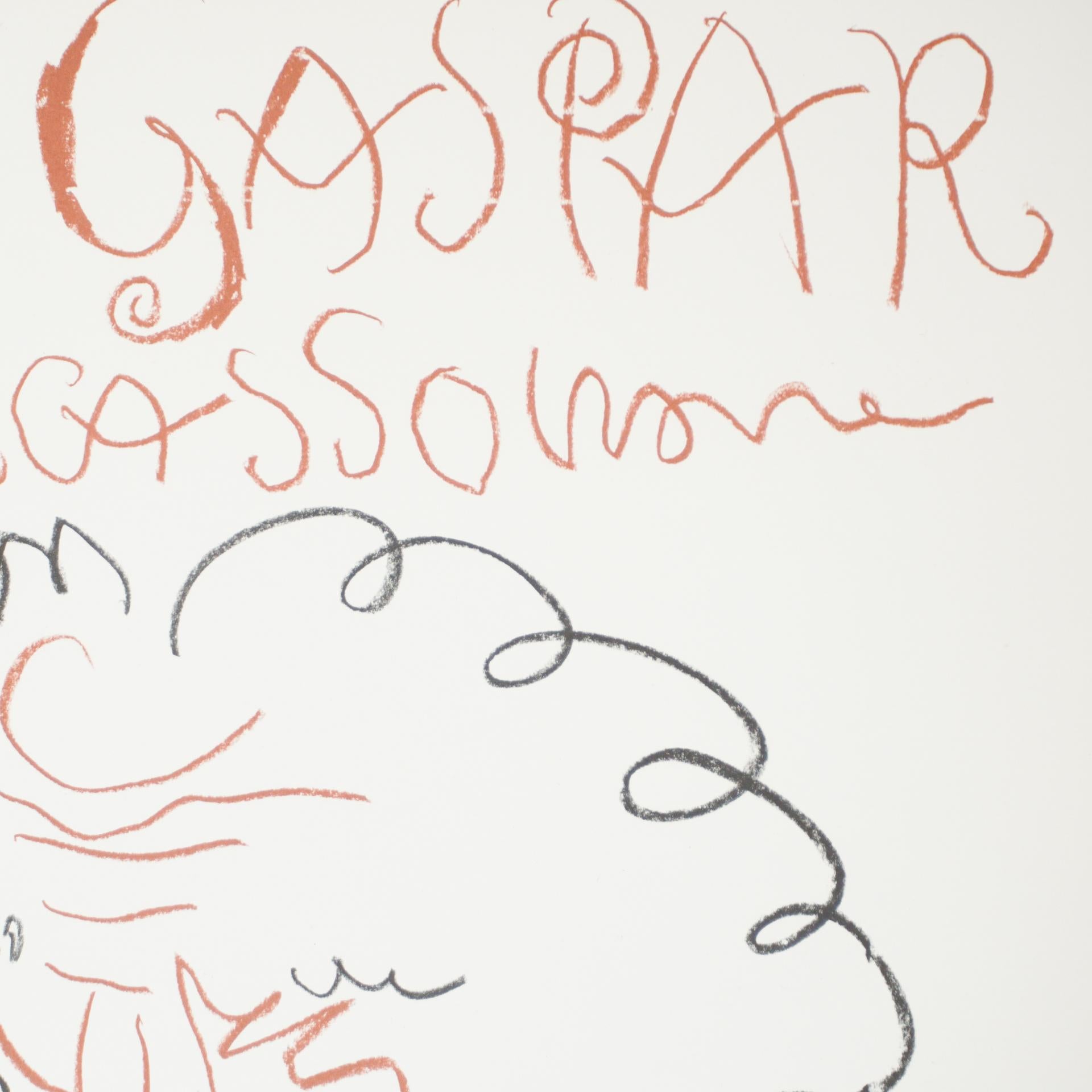 Affiche de l'exposition lithographique de Pablo Picasso, 1968 Bon état - En vente à Barcelona, Barcelona