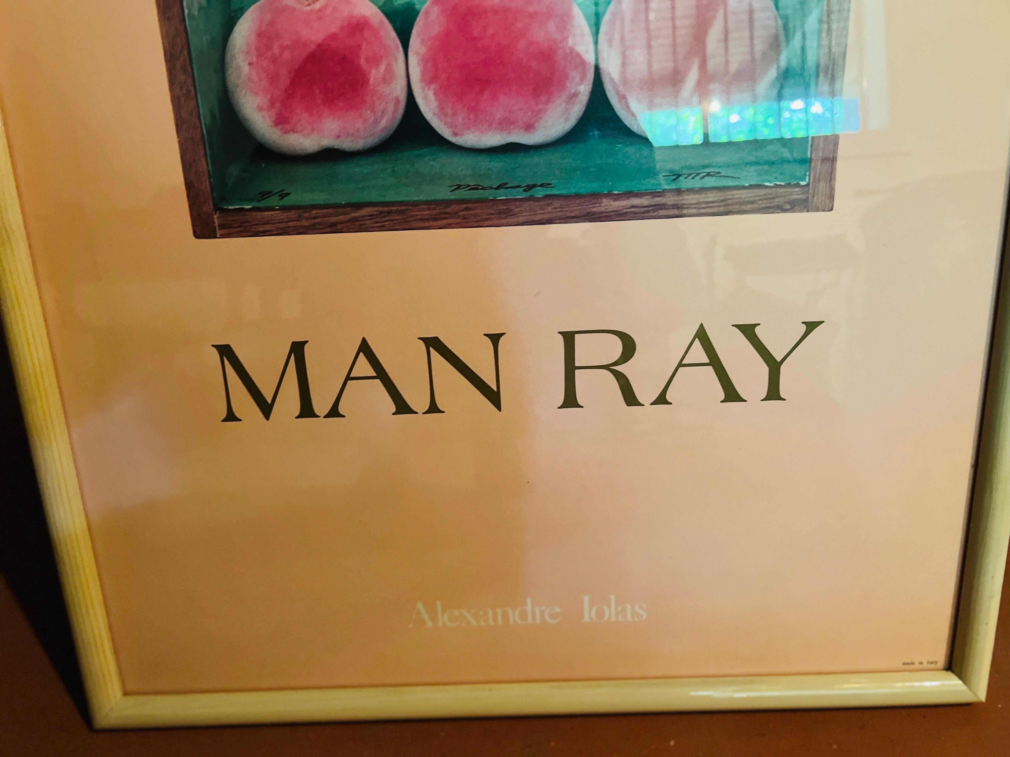 Poster della mostra di Man Ray alla Galerie Alexandre Iolas, Parigi, 1973-1974 1