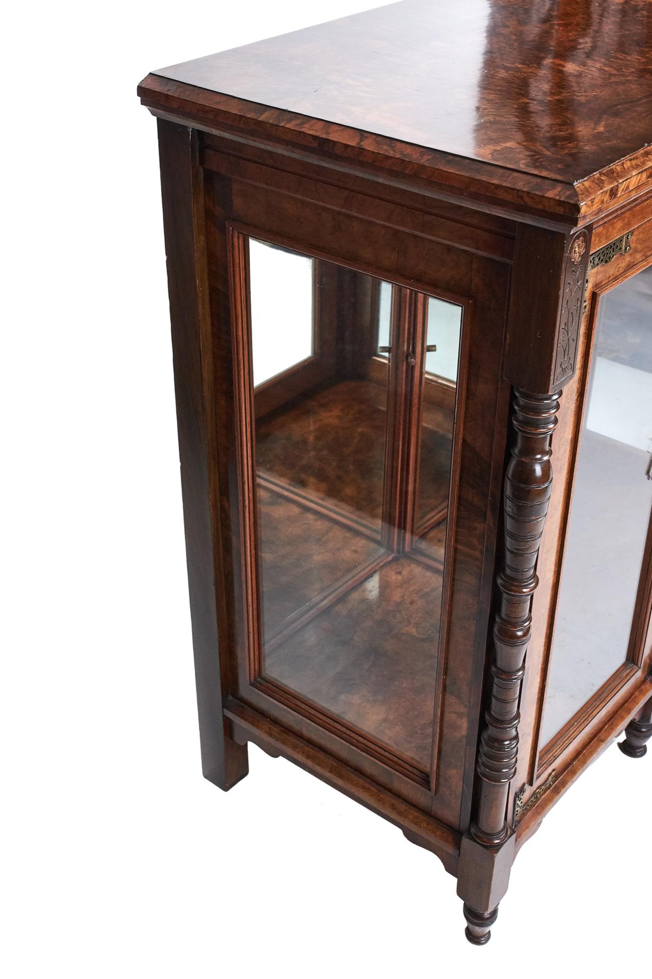 English Exhibition Quality Antique Victorian Pollard Oak Credenza/Sideboard For Sale