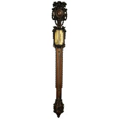 Exhibition Quality Carved Stick Barometer