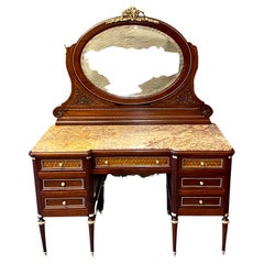 Antique Exhibition Quality French Dressing Table