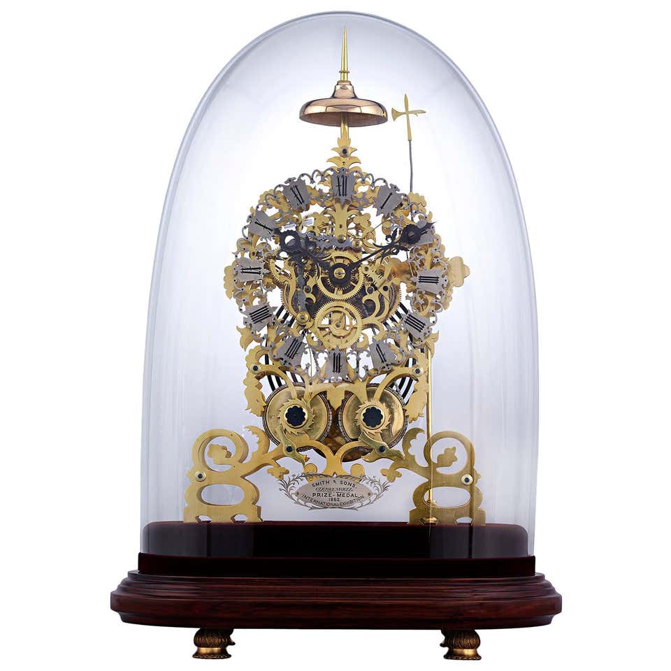 Exhibition Skeleton Clock by J. Smith and Sons of Clerkenwell at 1stDibs