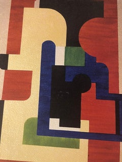 "Exit" Abstract Archival Print on Textured Watercolor Paper