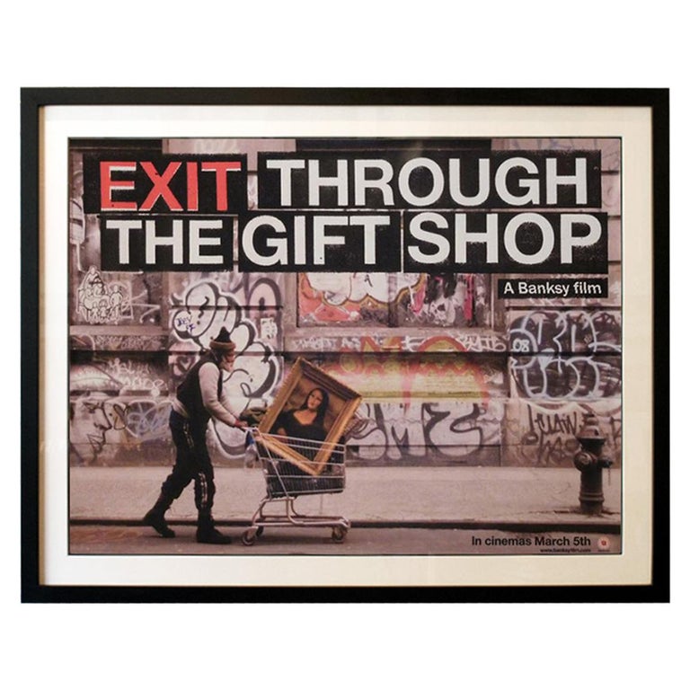 “Exit Through The Gift Shop” 2010 Poster at 1stDibs