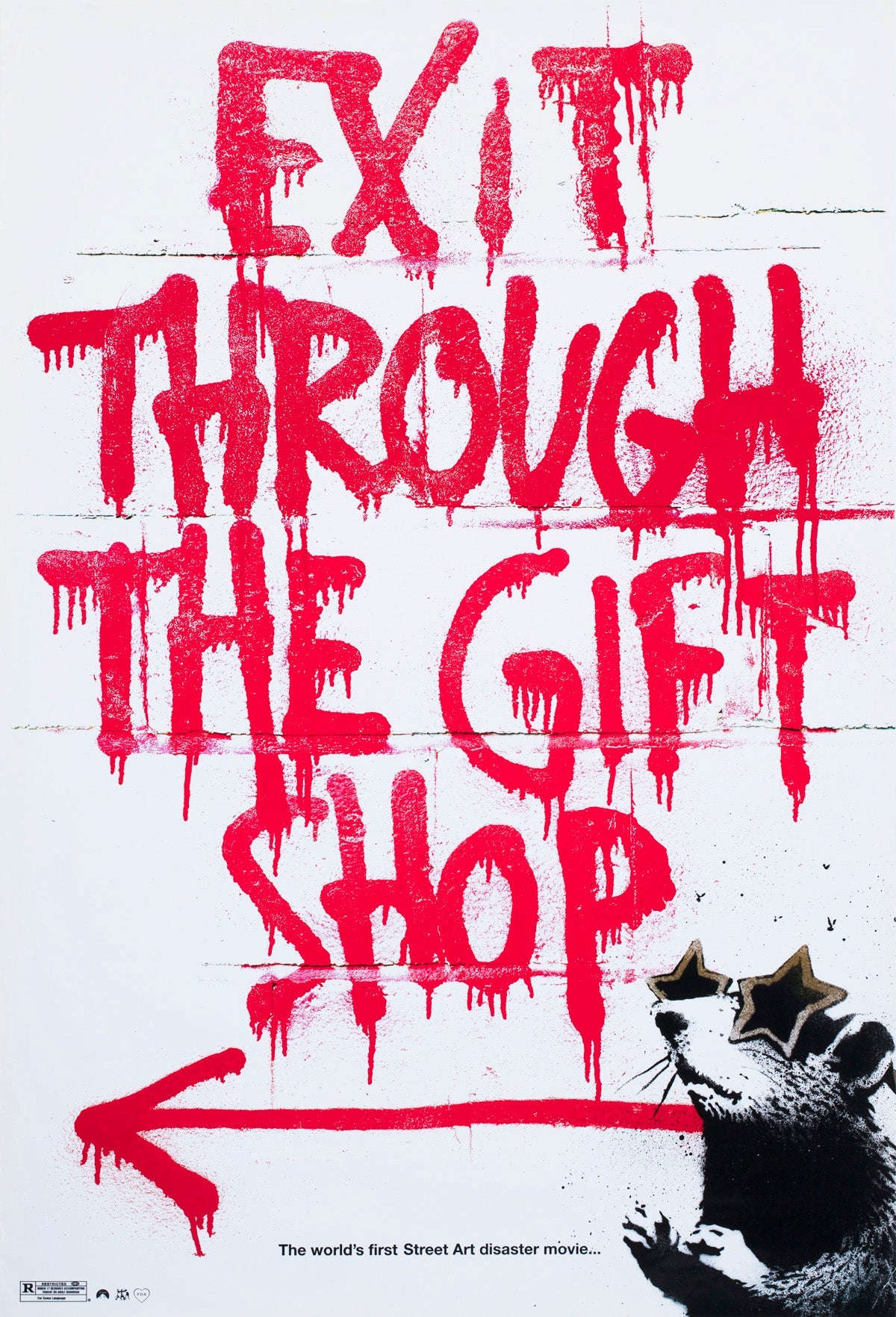 Exit Through the Gift Shop 2010 US 1 Sheet Film Poster, Banksy For Sale