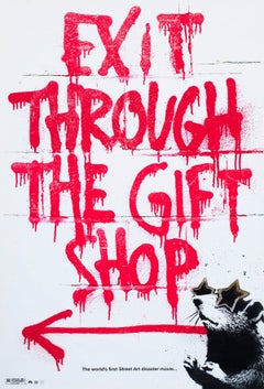 Exit Through the Gift Shop 2010 US 1 Sheet Film Poster, Banksy