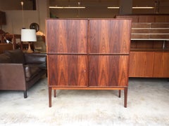 Exklusiver Mid Century modern 60er Luxus Barschrank Sideboard Highboard
