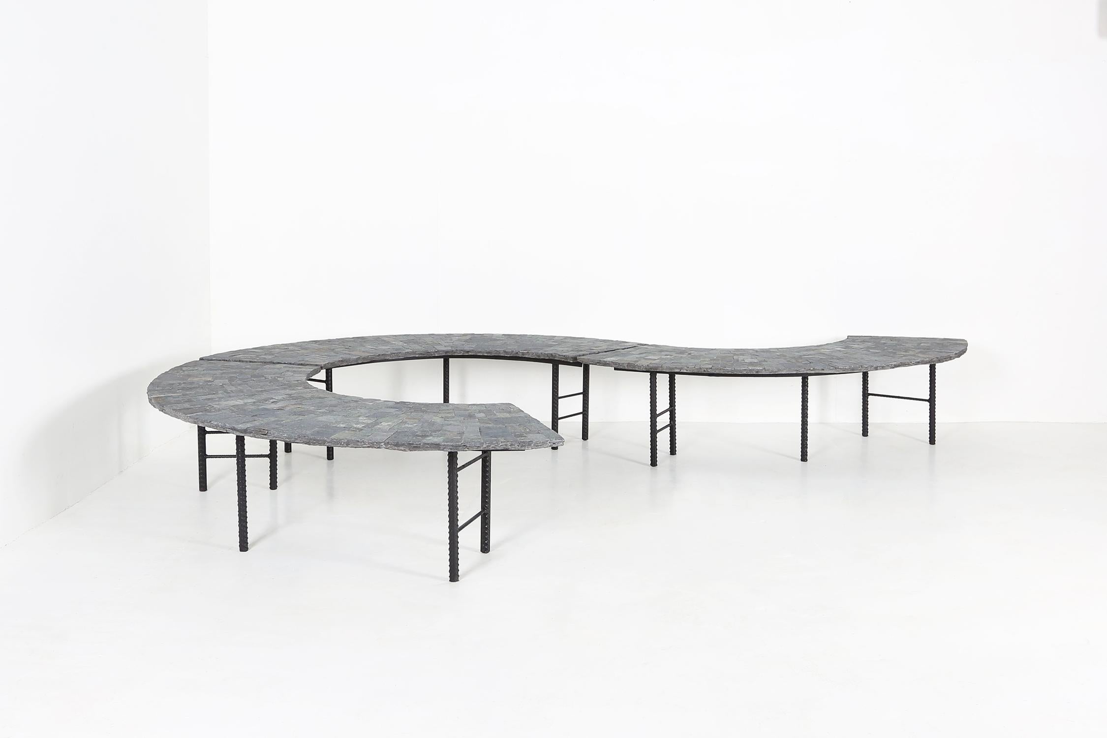Steel Exlusive Coffee Table by Pia Manu