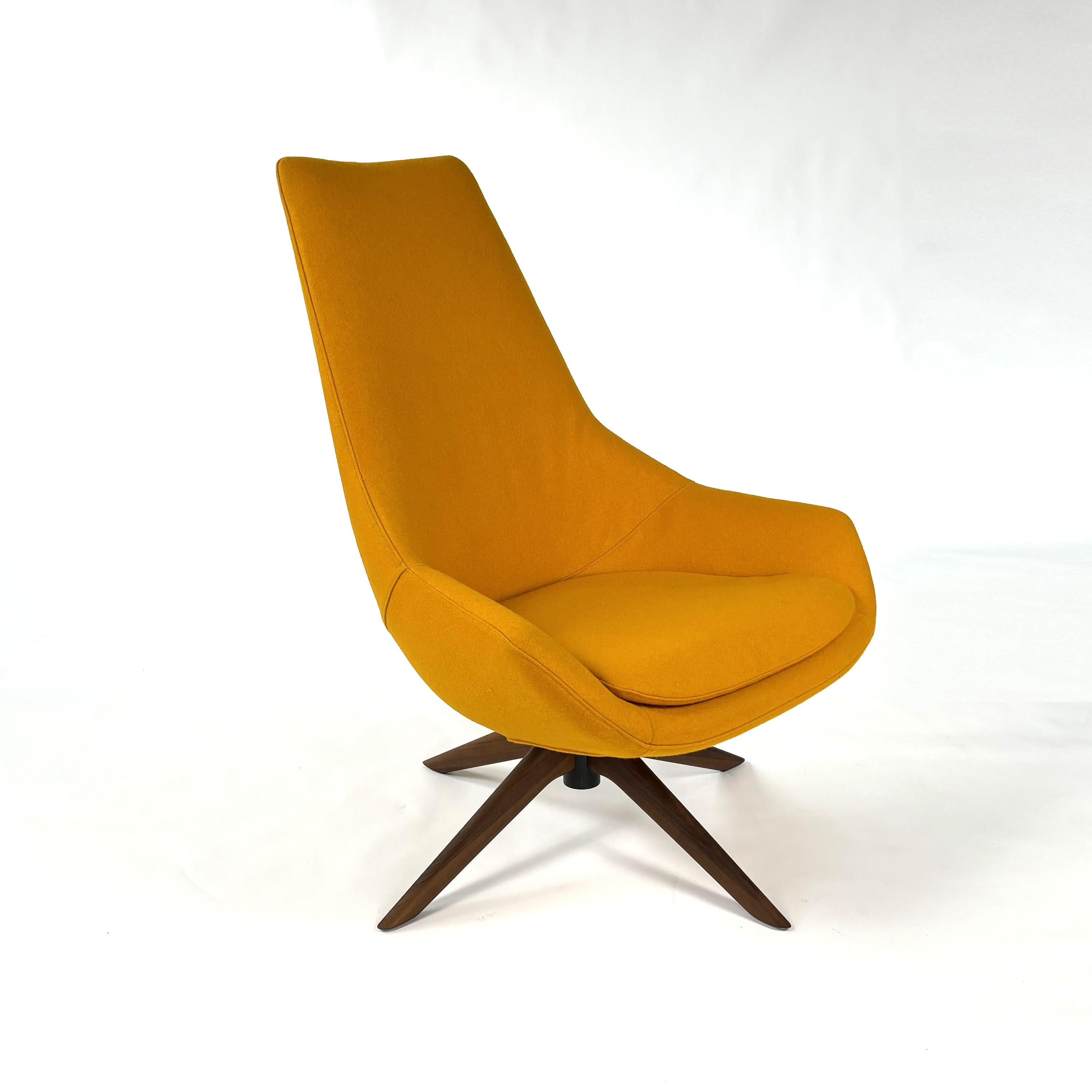 Italian Exord Lounge Chair & by Jeffrey Bernett
