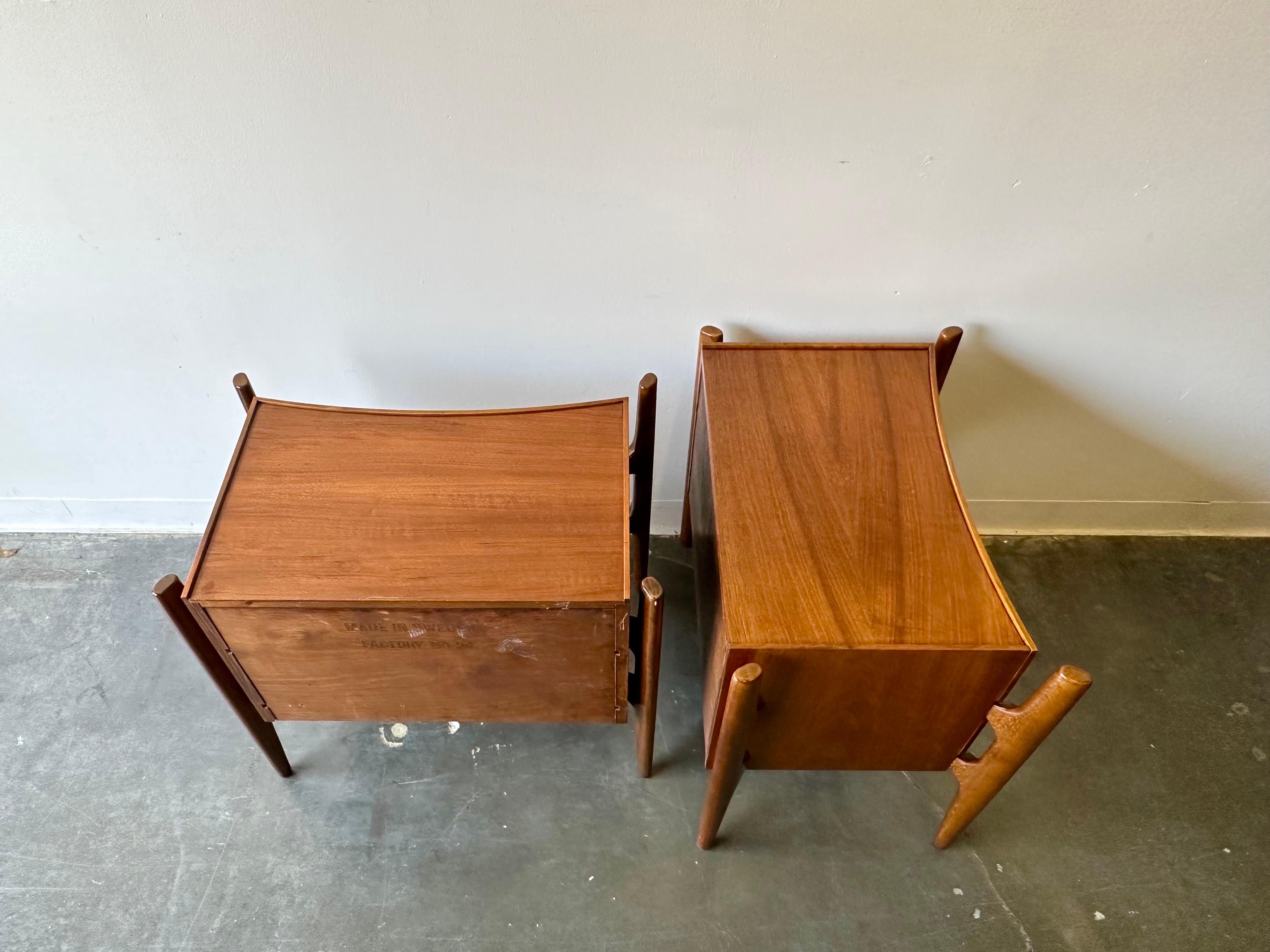 Exoskeleton Nightstands by William Hinn circa 1960 For Sale 1