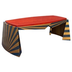 Exotic American Studio Craft Sculptural Coffee Table