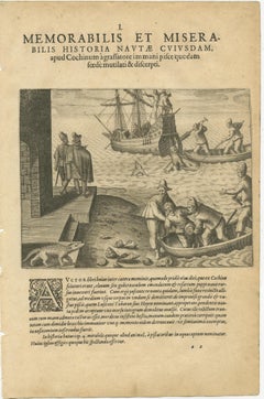 Exotic Encounters: Giant Crabs, Tortoises, Whales, and Cockfights - De Bry, 1598