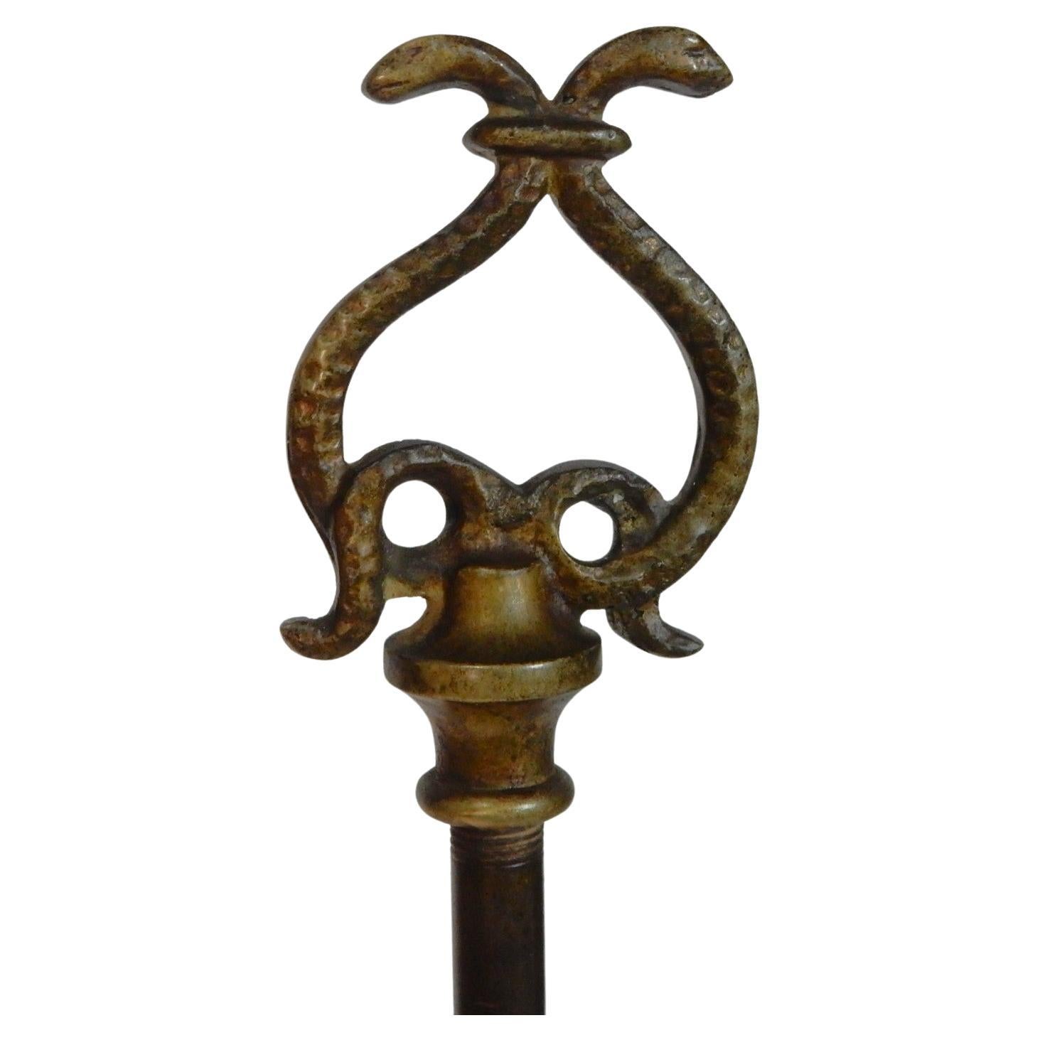 Exotische italienische Art Deco Ära Magic Genie Student Schreibtischlampe (Französisch) im Angebot
