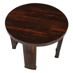 Exotic Lacquered Madagascar Side Table