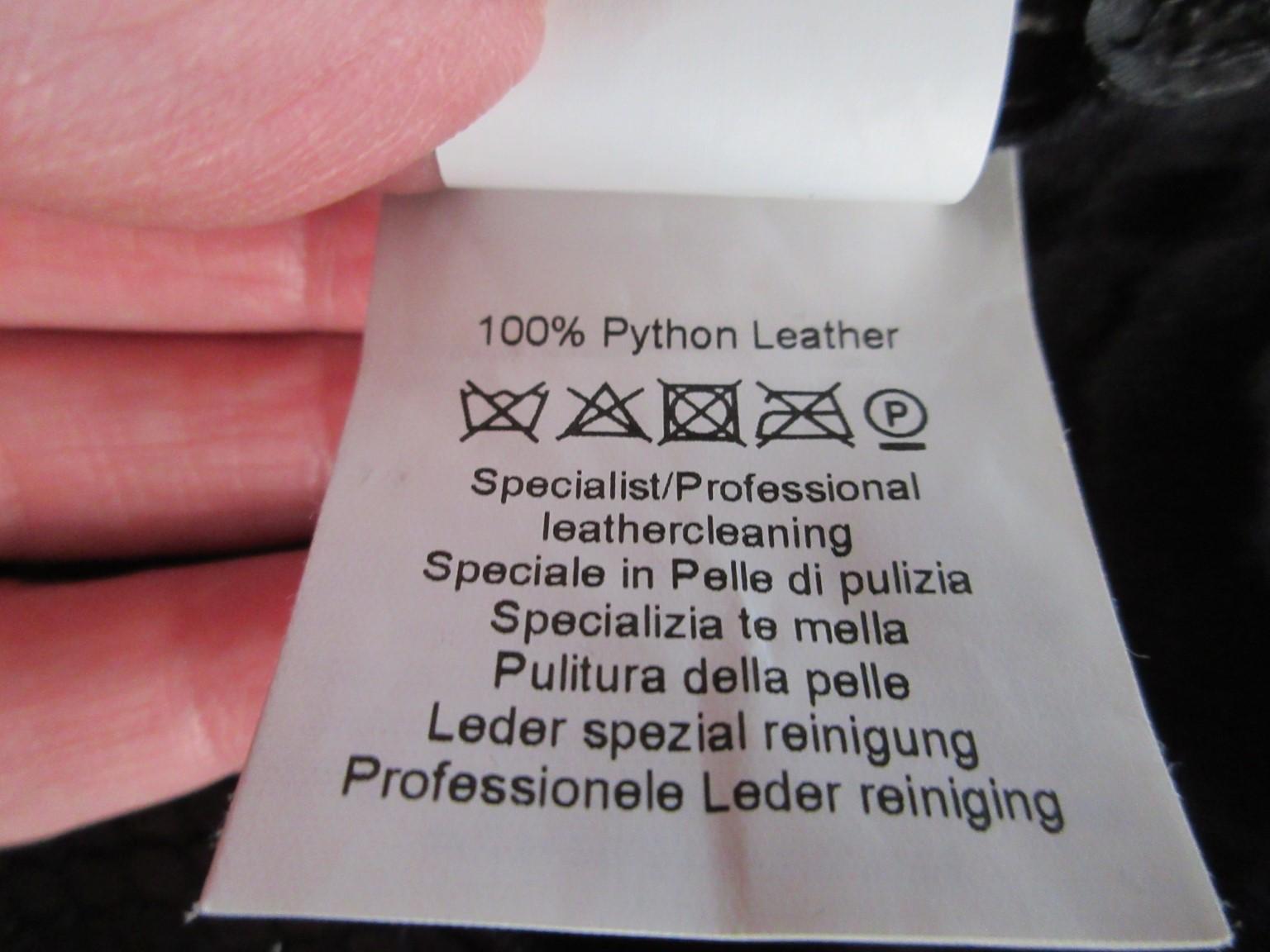 Exotic Leather Black Dress Stretch Small 6 For Sale 7