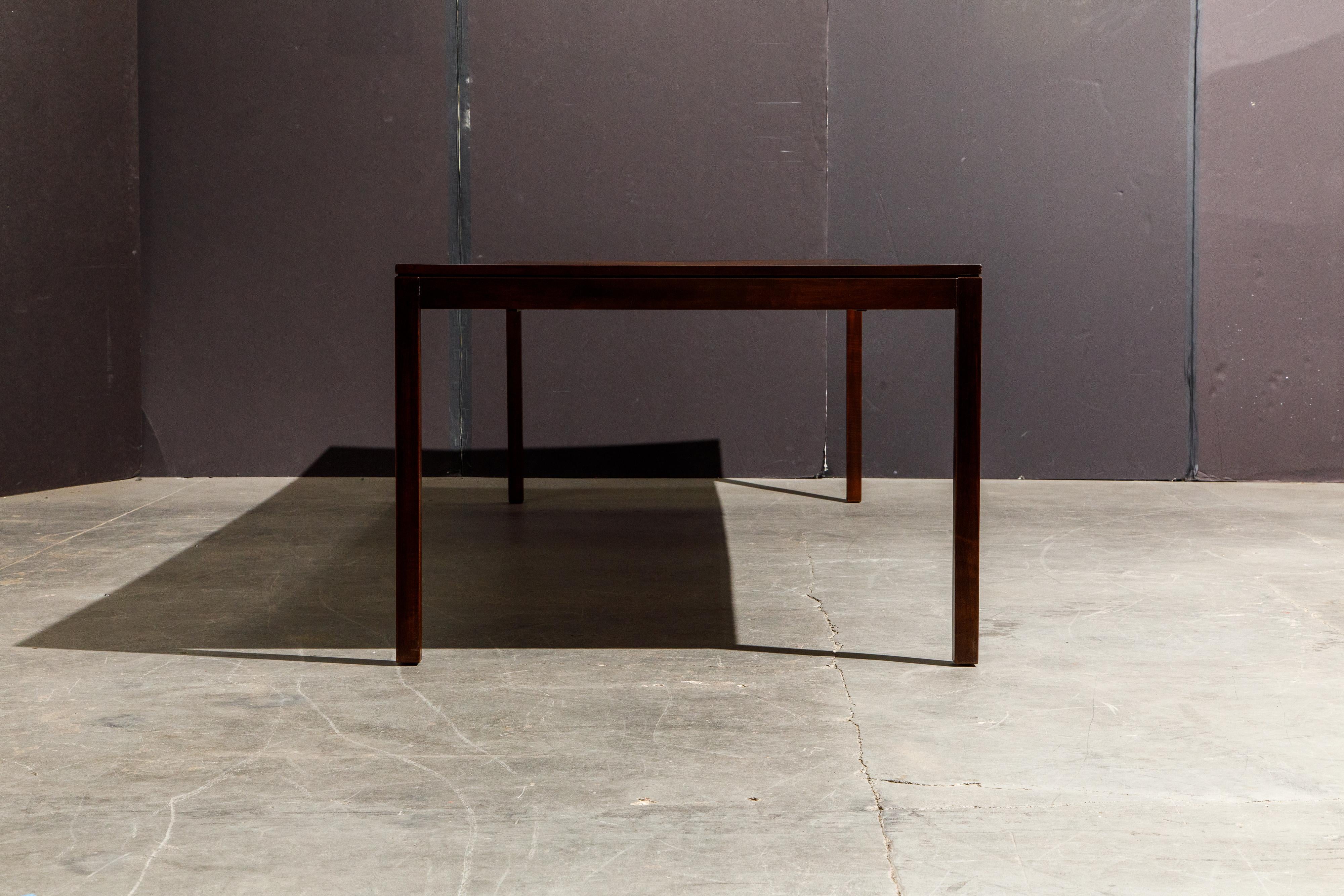 Exotic Mixed Woods Dining Table by Milo Baughman for Directional, circa 1970 5