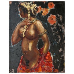 "Exotic Nude" Painting by G Westerman