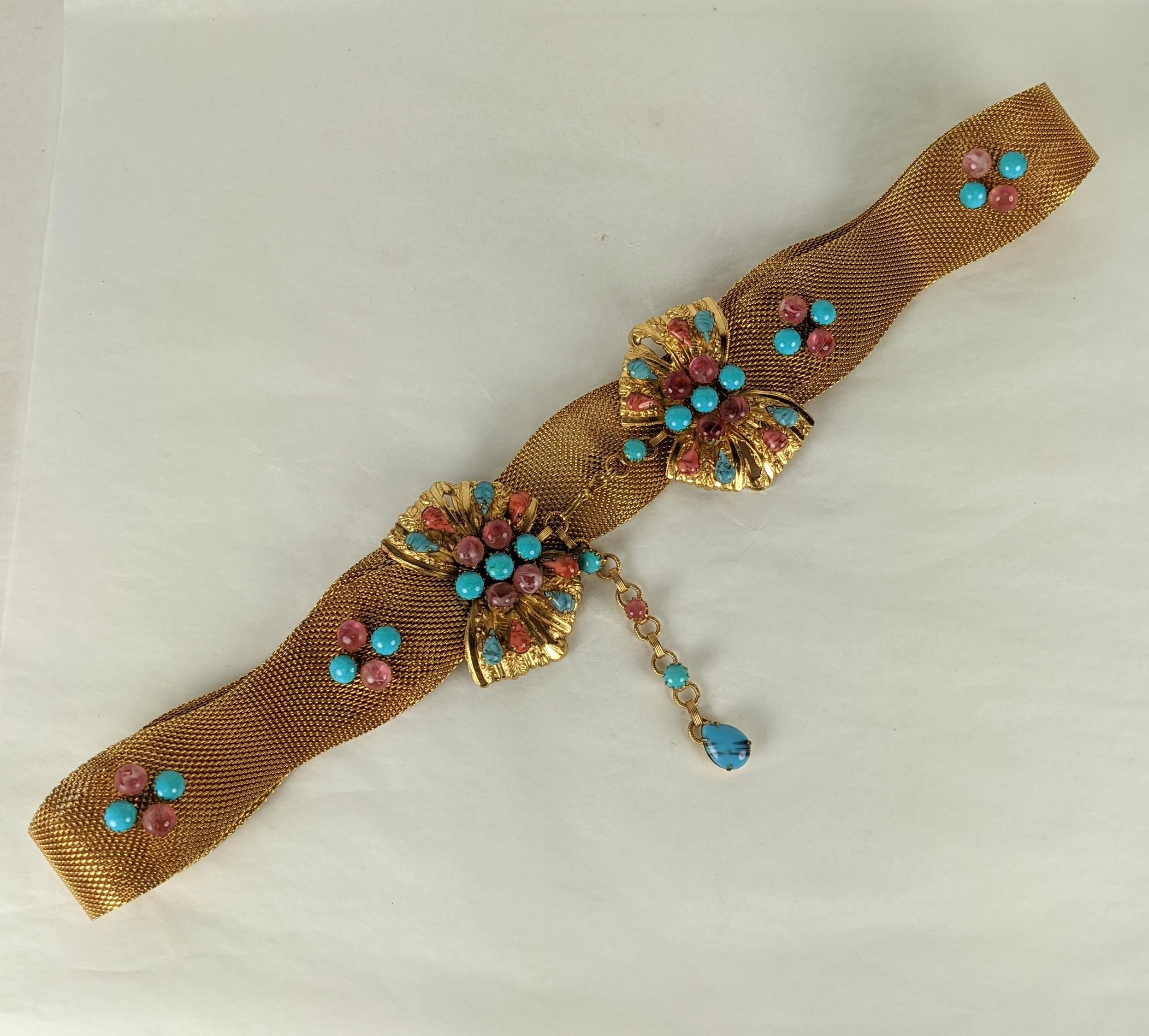 Exotic Original by Robert Jeweled Belt In Excellent Condition For Sale In New York, NY