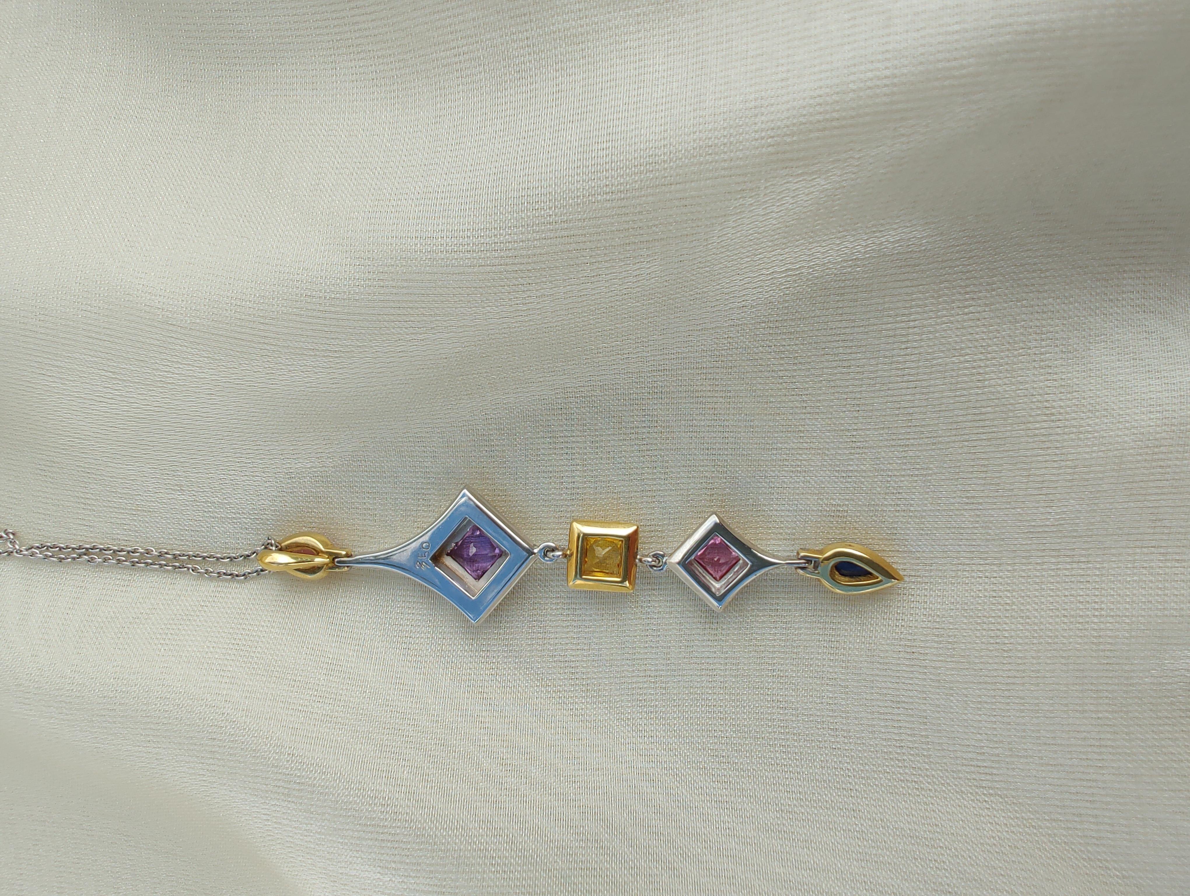 Exotic Sapphire Necklace For Sale 1