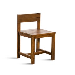 Exotic Solid Wood Outdoor Modern Dining Chair from Costantini, Serrano