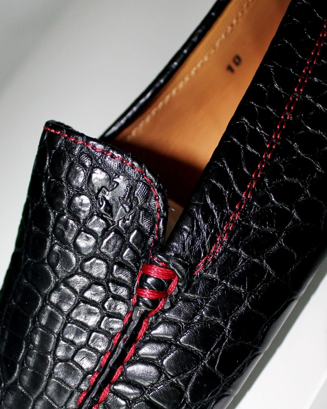 tod's crocodile loafers